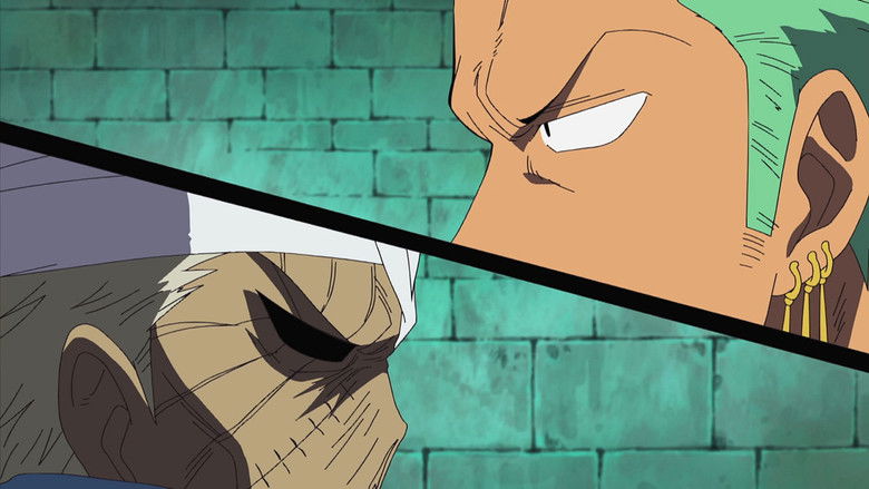 Baile de Cortes no Telhado! Duelo: Zoro vs. Ryuma